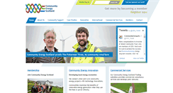Desktop Screenshot of communityenergyscotland.org.uk